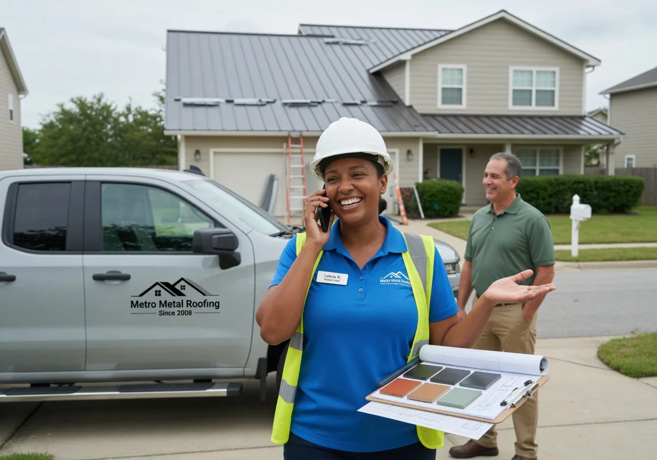 Storm Damage Metal Roof Repair in Hollansburg, OH